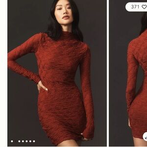 Anthropologie Textured Dress